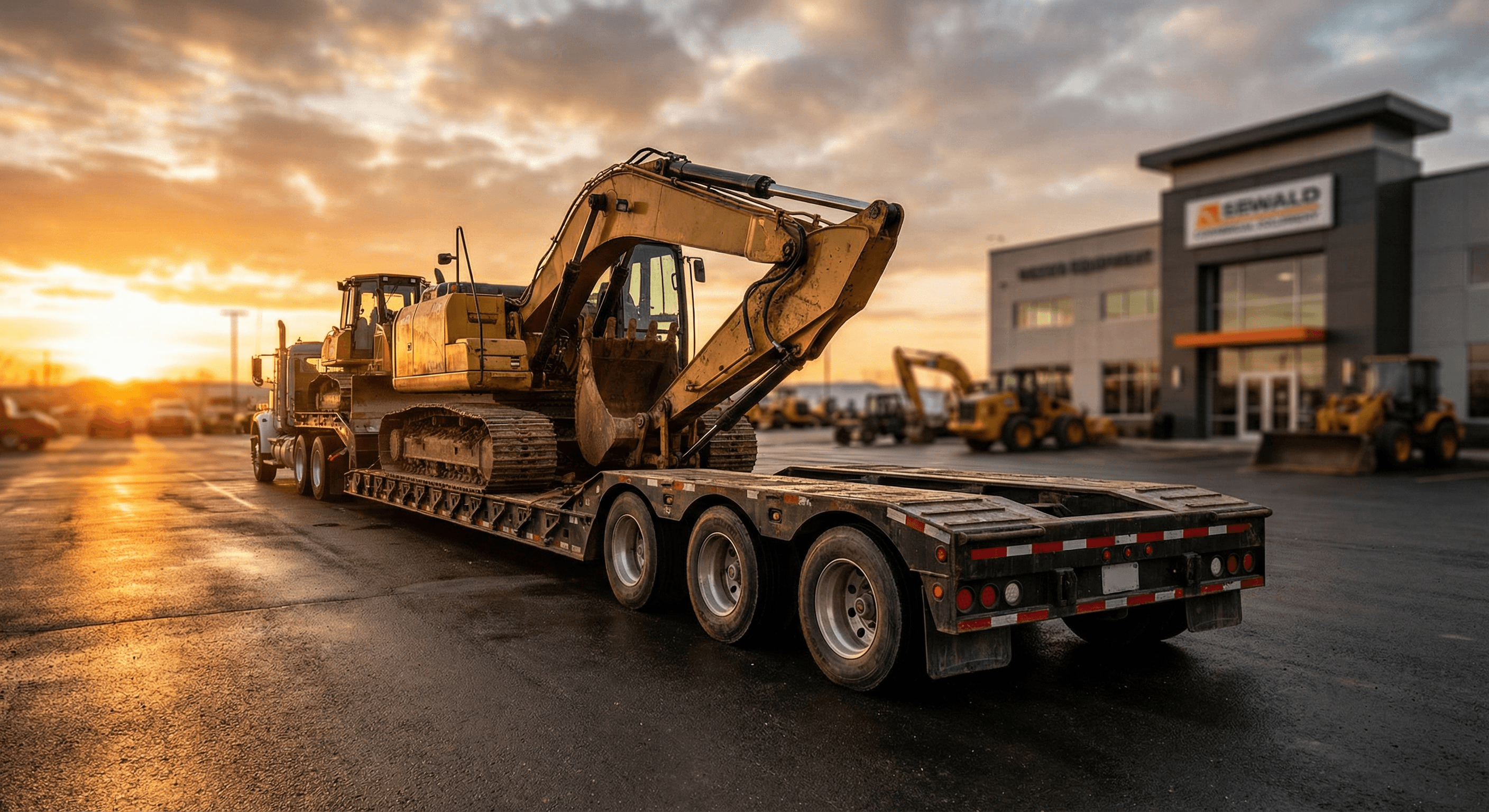 Jayma Qualified construction trailers — lowboy and heavy haul fleet